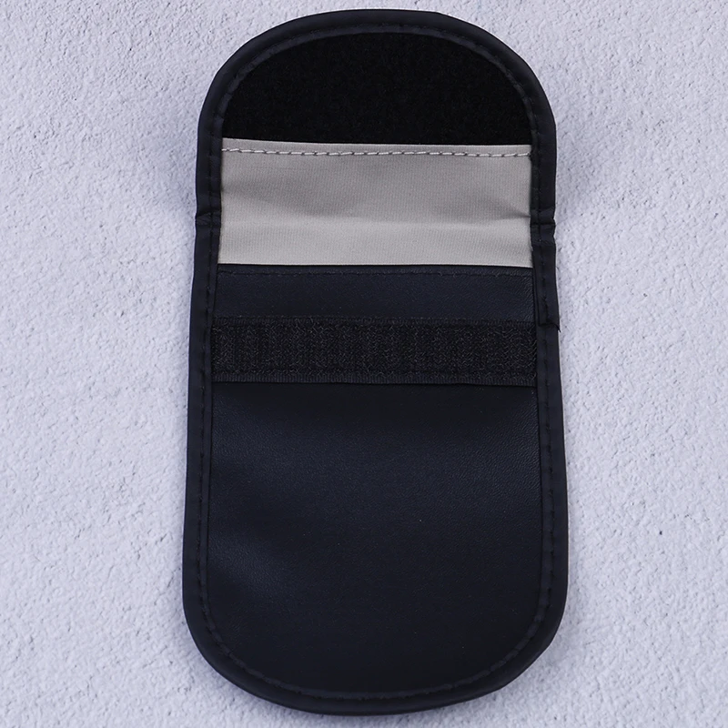 Mobile Cell Phone Car Keyless RF Signal Shielding Blocking Bag Car Fob RFID Jammer Shield Pouch Anti Radiation Case