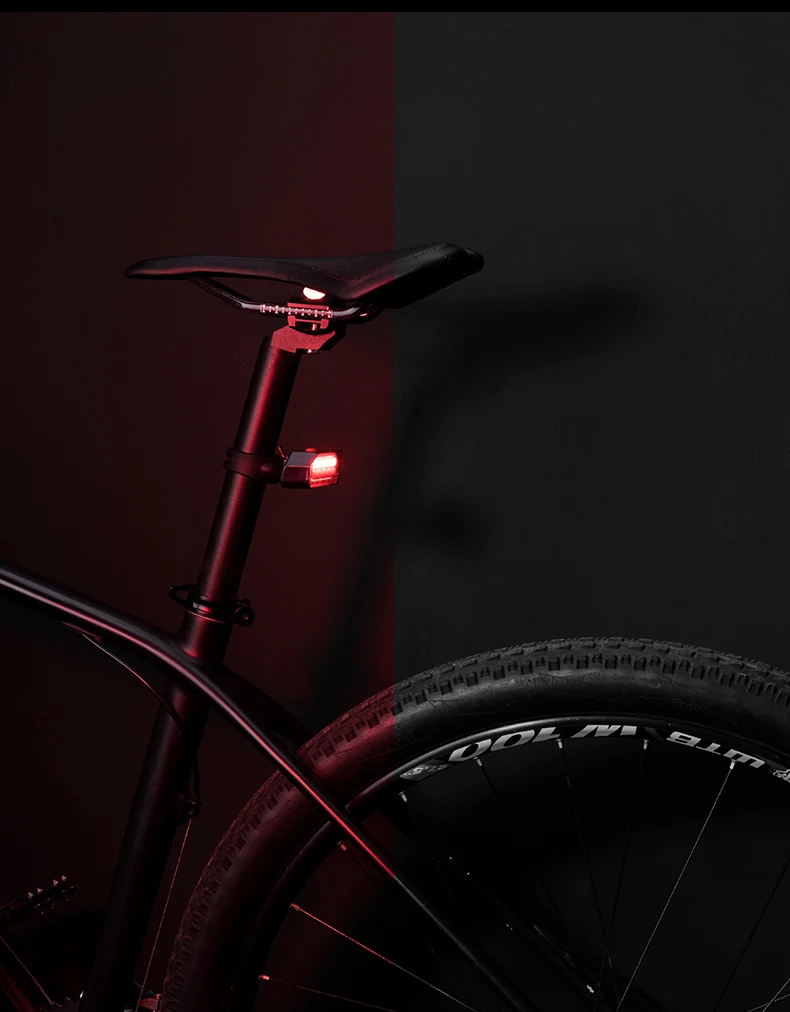 ROCKBROS COB светодиодный задний светильник велосипедный пульт дистанционного управления Поворотная сигнальная лампа авто старт/стоп мощный перезаряжаемый велосипедный задний фонарь