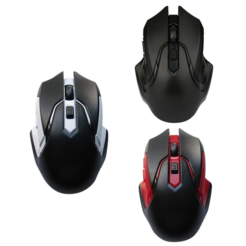 2.4Ghz Wireless Optical Mouse With Usb Receiver For Pc Cool Gaming Mouse Without Battery