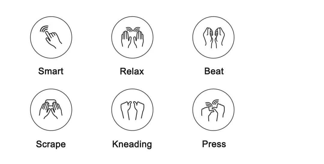 Gadgetoo Youpin Lf Leravan Magic Massage Stickers With Charging Case Tens Pulse