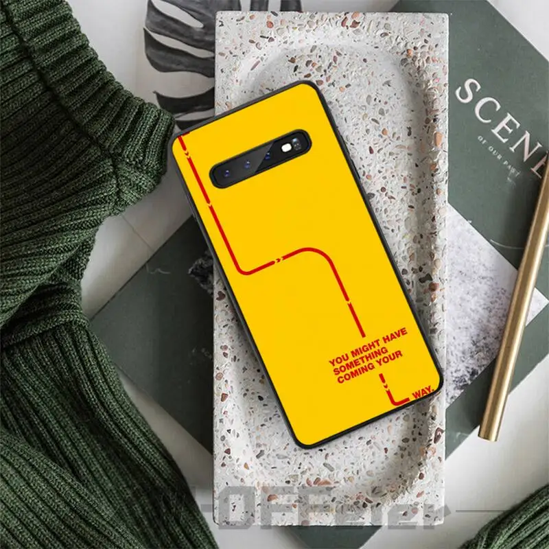 Креативный чехол с логотипом DHL оболочка чехлы для samsung galaxy A10 A20 A30S A40 A50 A51 A70 A71 note 8 9