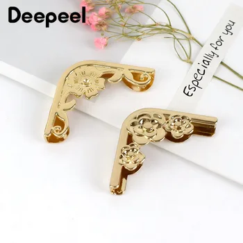 

4/10/20pcs 35X46mm Bag Corner Protector Metal Buckles for Books Photo Menus Corner Clip Hook DIY Luggage Hardware AccessoryBF057