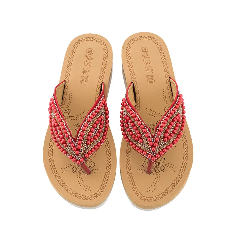 2022 Fashion Women's Sandals Summer Outside Beach Slippers Female Casual Non-slip Flat Flip Flops Women Shoes House Slippers 5