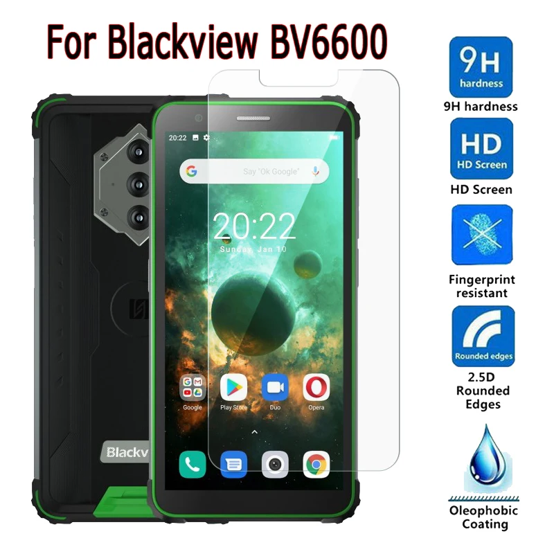 Чехол для blackview bv6600 стеклянная Защитная пленка переднего экрана bv 6600 защитное