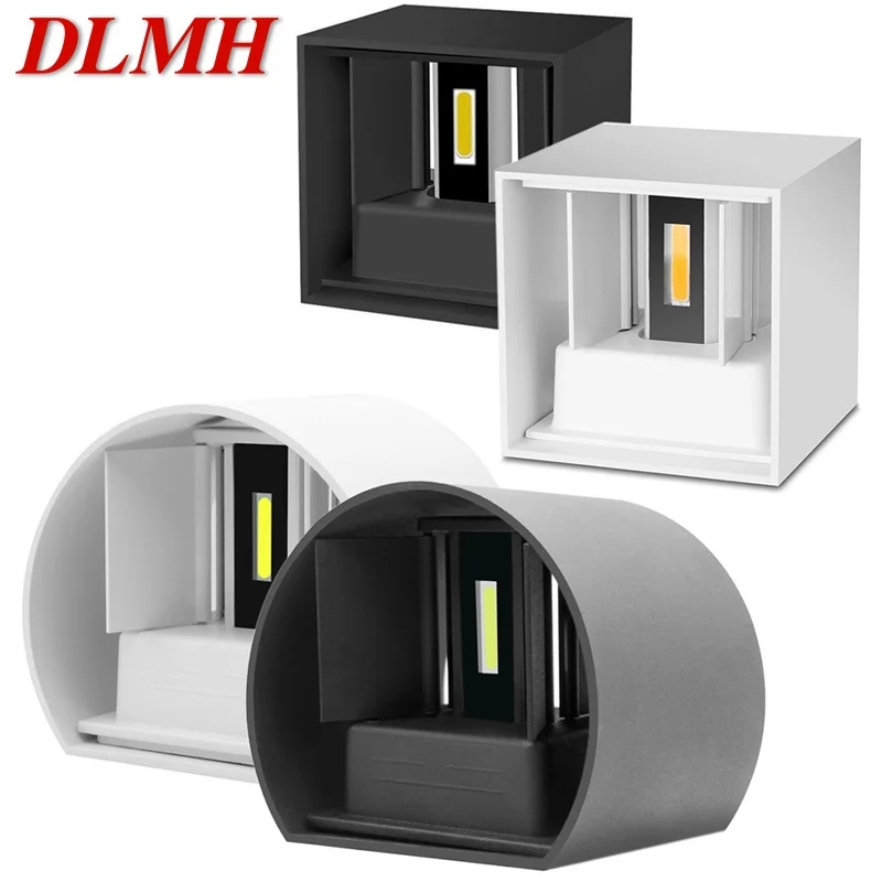 

DLMH Outdoor Wall Light Fixture LED Patio Porch Sconces Waterproof Creative Decorative For Bedroom Living Room