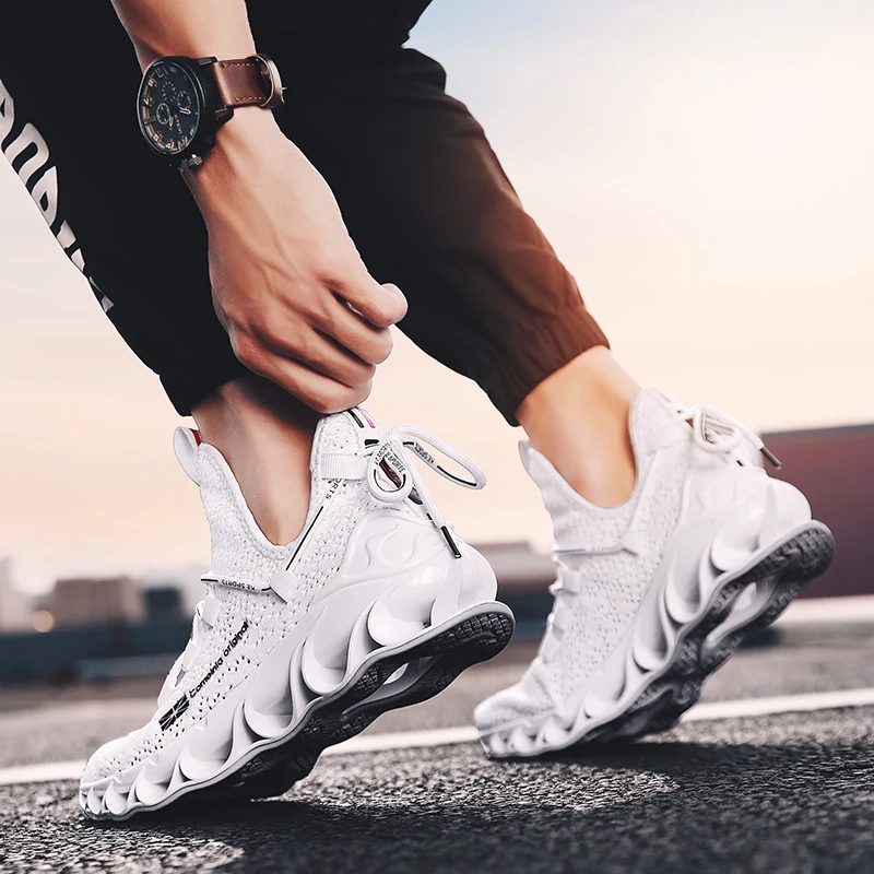 Мужская Спортивная обувь для бега, бренд, спортивные кроссовки, мужские кроссовки, сетчатая дышащая обувь для ходьбы, бега, мужские кроссовки