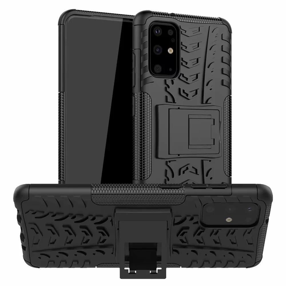 Защитник Стенд TPU PC противоударный защитный силиконовый пластик 2in1 телефона