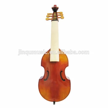 

Jinqu Golden Famous brands of master model level Treble Viola da Gamba set with bow and bag