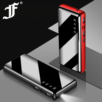 電源銀行30000 2600mahのポータブル外部バッテリー超薄型powerbankデュアルusbの充電器電話