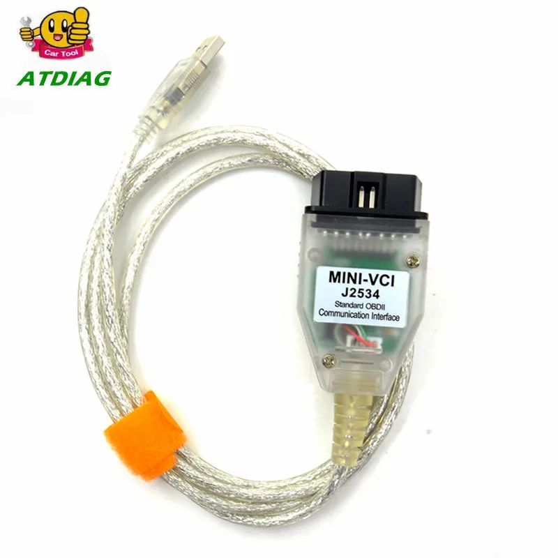 

MINI VCI OBD Diagnostic Interface Standard Communication MINI-VCI J2534 TIS Techstream for Toyota TIS OEM diagnostic software