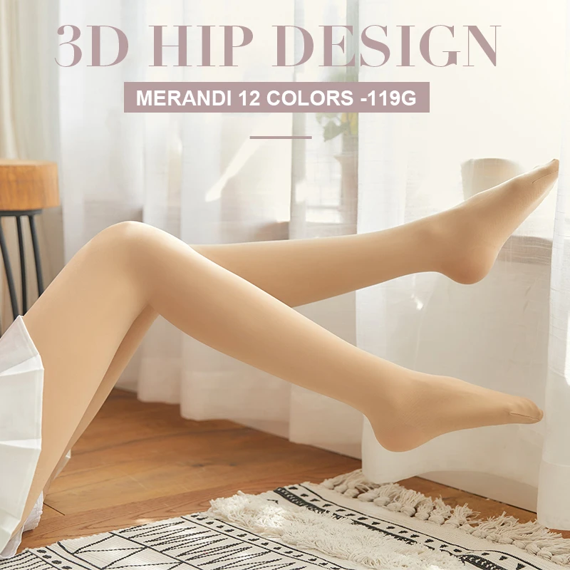 

Nylon Mask Pure Color Leggings Spring Thin One Size Section Elastic Anti-hook Silk Wild Beautiful Leg Women leggings 130 Garms