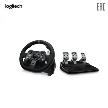 

Video Game Consoles Logitech 941-000123 gaming console Controller for game simulations steering wheel