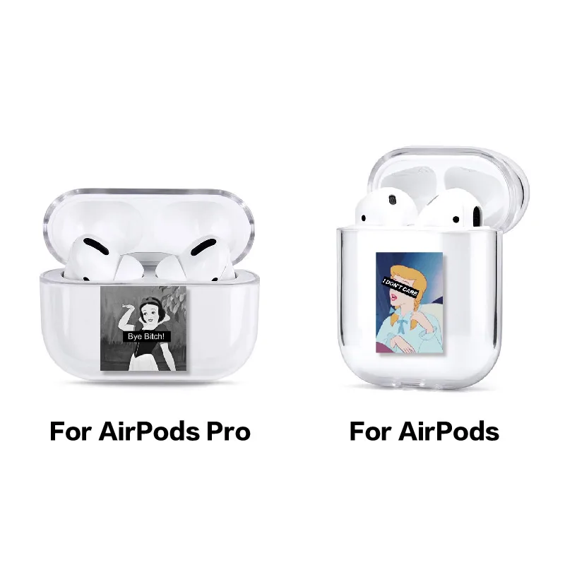 Чехол для наушников Ван Гог Мона Лиза для Apple iPhone, зарядная коробка для AirPods Pro, жесткий прозрачный защитный чехол, аксессуары