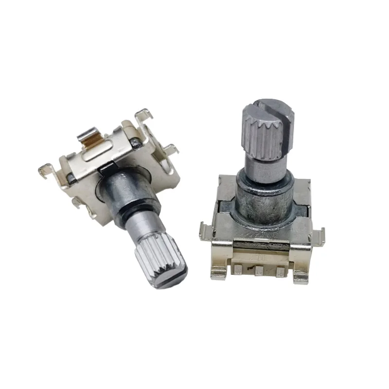 5pcs EC11 Encoder Switch Push Button 30 Position Rotary Code 5 Pin SMD Type 14mm Floral axis | Строительство и ремонт