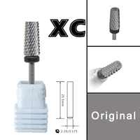 RolinStar 6.6 Sharp Large Original Color Trapezium Tapered Barrel Tungsten steel Carbide milling cutter nail drill bit 2