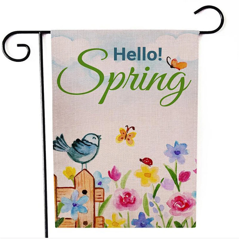 

Banners Accessories For Garden Flag Stand Flagpole Black Wrought Iron Small Flag Stand Yard Garden Flag Pole Flag Holder Display