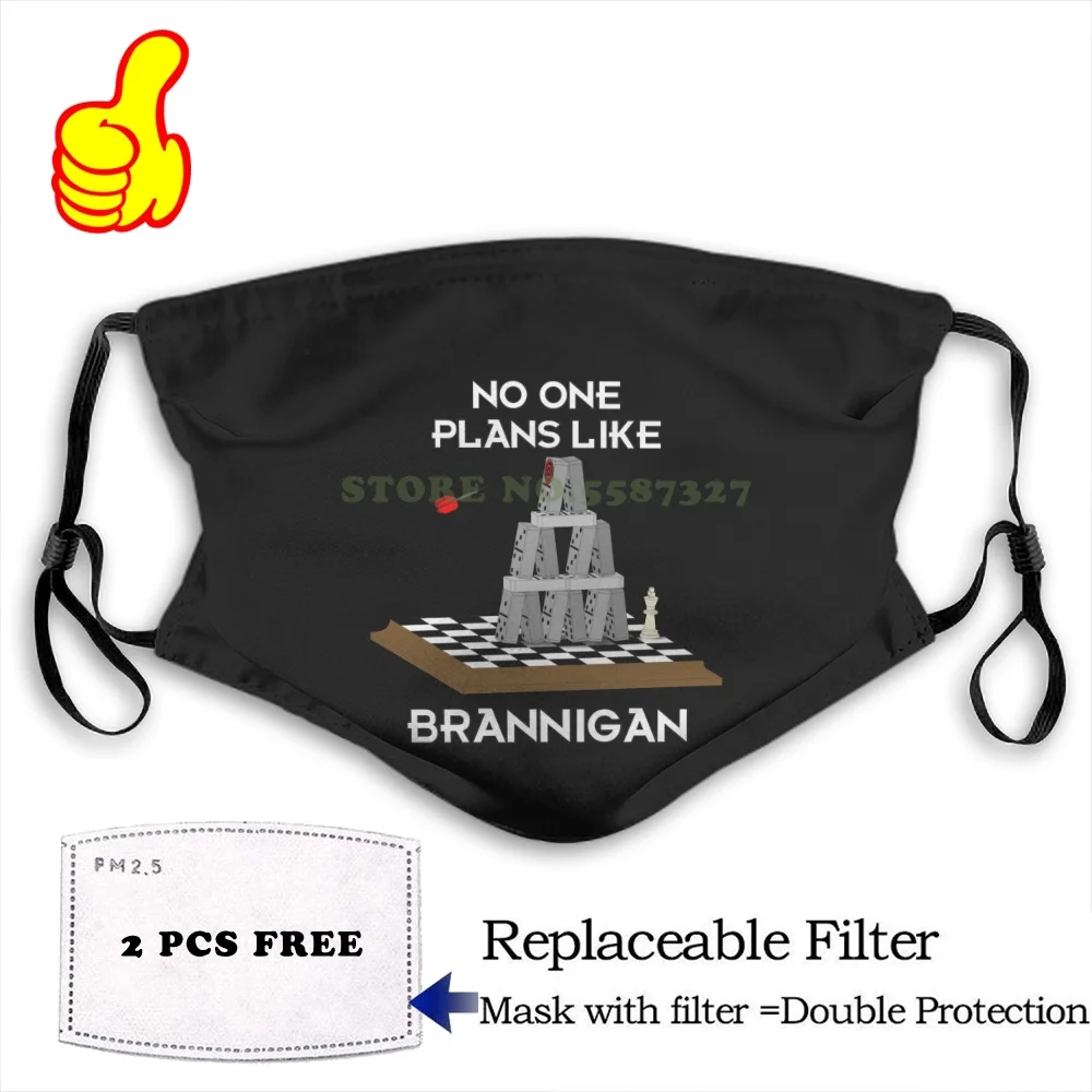 Маска для лица нет никаких планов таких как Brannigan защита от пыли с фильтром мужчин