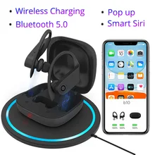 B10 TWS, всплывающие беспроводные Bluetooth наушники, Спортивная гарнитура, стерео наушники, водонепроницаемые наушники PK I9000 TWS PK HBQ Q62 для Beats