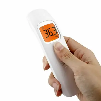 

Handheld Forehead Infrared Thermometer LCD Display Non-Contact Fever Measuring