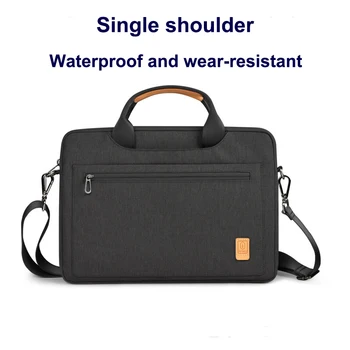 

WIWU Laptop Bag Case 13.3 15.4 Waterproof Notebook Bag for MacBook Air 13 Case Women Men's Shoulder Bag for MacBook
