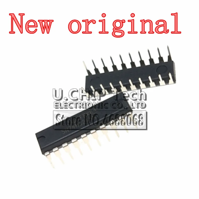 10 шт./лот новый оригинальный 74HC245N SN74HC245N 74HC245 SN74HC245 DIP-20 Восьмиканальный шинный приёмопередатчик с 3-выходами