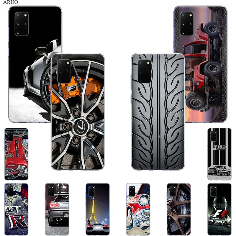 Phone Case For Samsung S20 Ultra S10 Lite S9 S8 Plus S10e GTR Super Car Cover for Samsung Note 20 10 Pro 9 8 Soft Silicone Cases