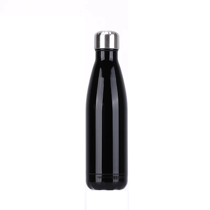 LG - 500ML F 500 мл с двойными стенками вакуумные из нержавеющей стали изолированные бутылки для воды с пользовательским логотипом - Цвет: LG - 500ML F