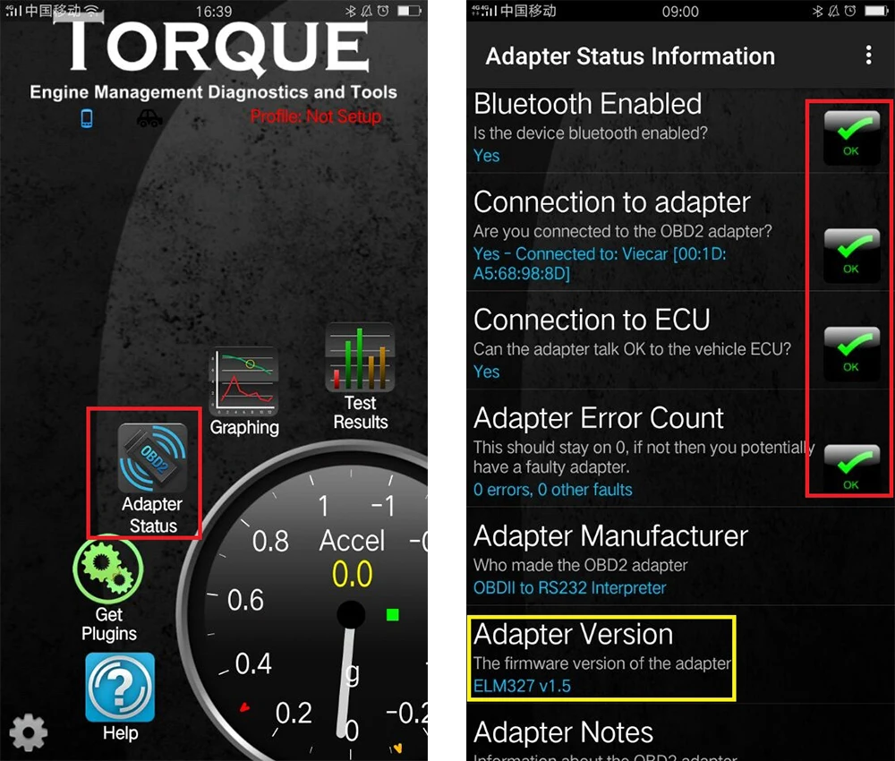 Android V1.5 ELM 327 BlUETOOTH 2,0 OBDII Автомобильный диагностический сканер считыватель кодов неисправностей