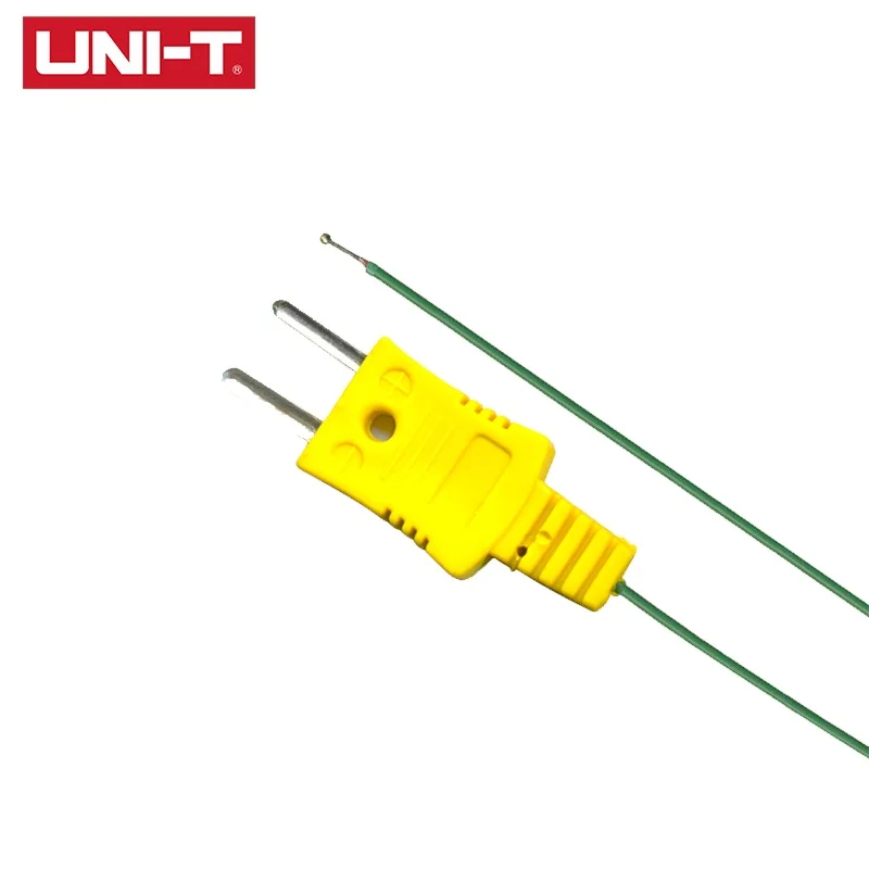 

UNI-T UT-T01 Contact Type K Thermocouple Probe Sensor Multimeter Temperature Probe 40~260 Celsius Degree