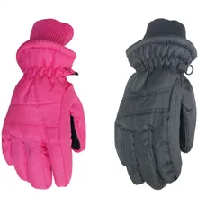 Зимние профессиональные лыжные перчатки для девочек и мальчиков, водонепроницаемые теплые перчатки для взрослых, ветрозащитные перчатки для катания на лыжах, сноуборде, лыжах