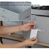 Clothes Storage Box Organizer Fabric Foldable Storage Box With Lid Underwear Socks Organizer Toys Sundries Closet Organizers 4