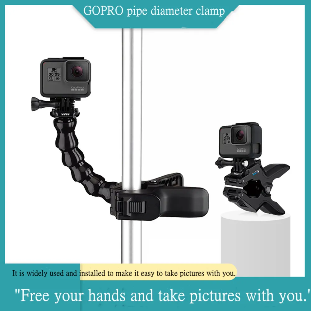 GoPro hero8 7 6 5 4 оригинальные аксессуары для камеры движения Универсальный кронштейн