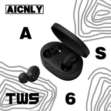 Оригинальные наушники A6s Tws Bluetooth, беспроводные наушники 5,0, наушники с шумоподавлением, микрофон для Xiaomi Redmi Iphone huawei Dots