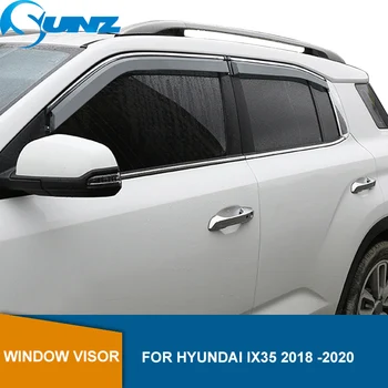 

Side Window Deflectors For Hyundai Ix35 2018 2019 2020 Highly Transparent Weather Shield Sun Rain Deflector Guards SUNZ