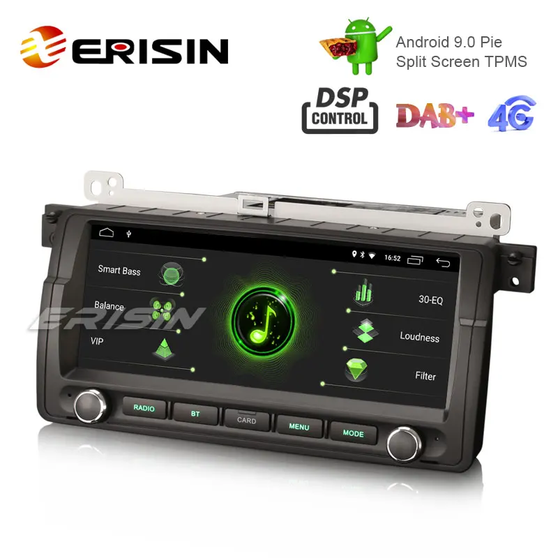Top Erisin ES2906B 8.8" HD Android 9.0 Car Stereo GPS Sat Nav DAB+ DSP for BMW 3er E46 318 M3 Rover75 MG ZT 1 Top Erisin ES2906B 8.8" HD Android 9.0 Car Stereo GPS Sat Nav DAB+ DSP for BMW 3er E46 318 M3 Rover75 MG ZT 1