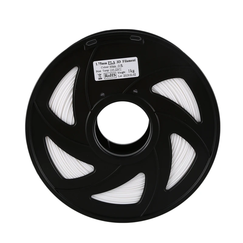 

Aussie 3D Printer 1KG Printing Filament 1.75m PLA White, 1 Roll