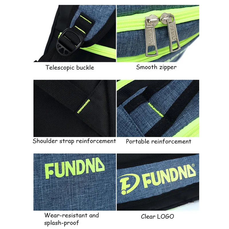 Badminton Bag Badminton Tennis Racket Backpack Tennis Training Bag 1-3 Badminton Racquets Backpack Raqueta Tenis Bag De Tenis