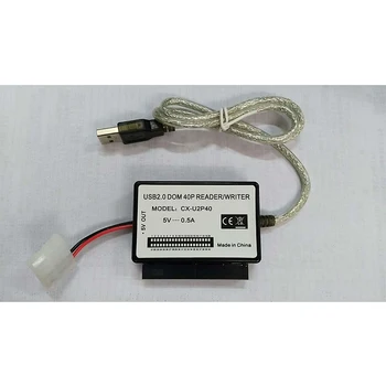 

40PIN USB To DOM Card Reader IDE40pin Electronic Disk Adapter DOM Conversion USB Interface 40 Pin Disk On Module Card Reader