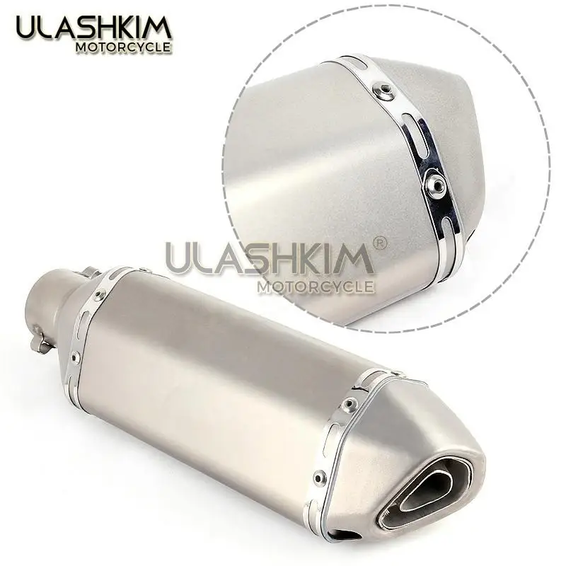 35 ~ 51 мм Универсальный Мотоцикл углеродного волокна цвета Глушитель Escape с дБ