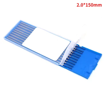 

New 10Pcs Wy20 Tungsten Electrode Professional Tig Rod 2.0 Mm for Option 2.0% Lanthanated for Tig Welding Machine