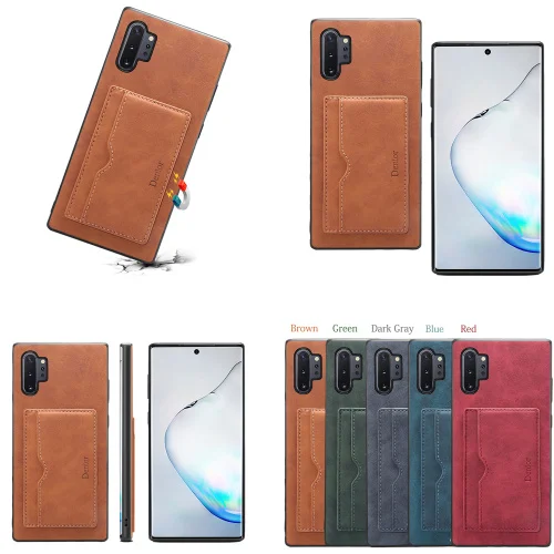 Чехол-Кошелек HYYGEDEal для Samsung Galaxy S10 Plus 5G S10E Note 9 10 кожа ультратонкий | Мобильные