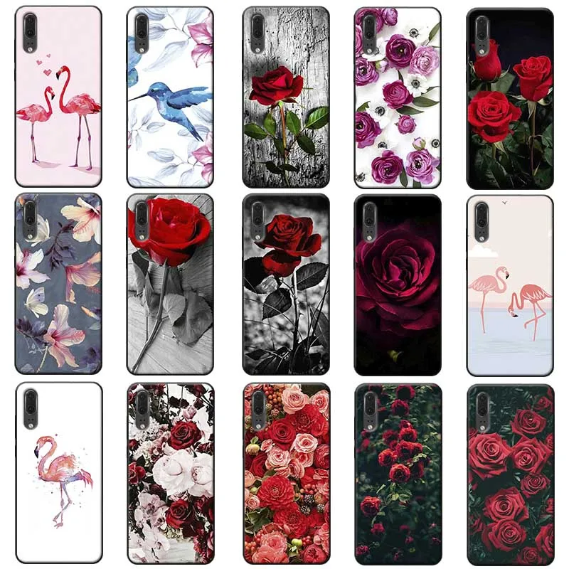 Для huawei mate 30 pro p20 p30 20 lite Прозрачный мягкий силиконовый чехол для телефона птицы и