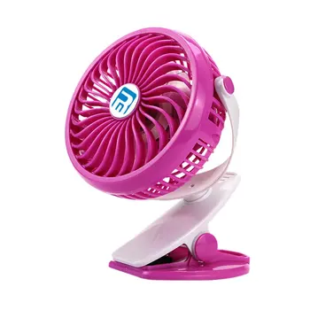 

Usb Mini 360 Degree Multiple Charging Mode Silent Fan Portable Home Charging Small Fan Clip Desktop Small Electric Fan