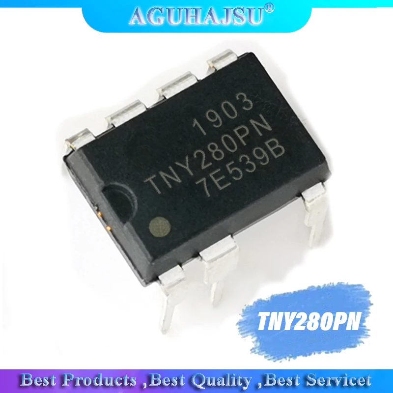 10 шт./лот TNY280PN DIP7 TNY280P DIP TNY280 Новый и оригинальный IC|Интегральные схемы| |
