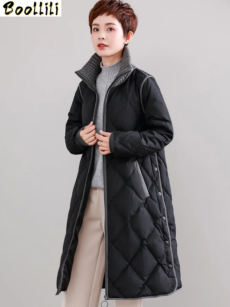 

Boollili Winter Jacket Women 90% Duck Down Jacket Women Clothes 2020 Female Korean Long Coat Plus Size Parka Abrigo Mujer