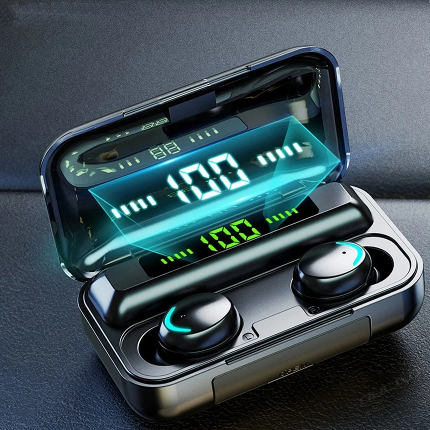 Наушники-вкладыши TWS с наушники Беспроводной Bluetooth AI Управление игровая