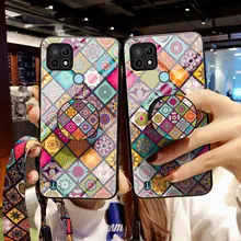 

Decorative pattern mobile phone case for OPPO Realme C21 C17 C15 V11 6PRO X50PRO XT Realme23567i with magnetic suction bracket