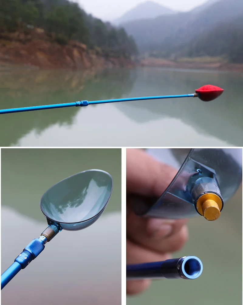 Lawaia приспособление для забрасывания наживки ложки рыболовные Шестерни телескопическая сменные головки приманки ложка с бросающая приманка Метатель горшок Для рыбалки