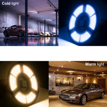 

E27 UFO Led Garage Light 220V LED Bulb 60W 80W 100W 120W E26 LED Lamp 110V Light Bulb Waterproof Warehouse Lighting 2835 SMD