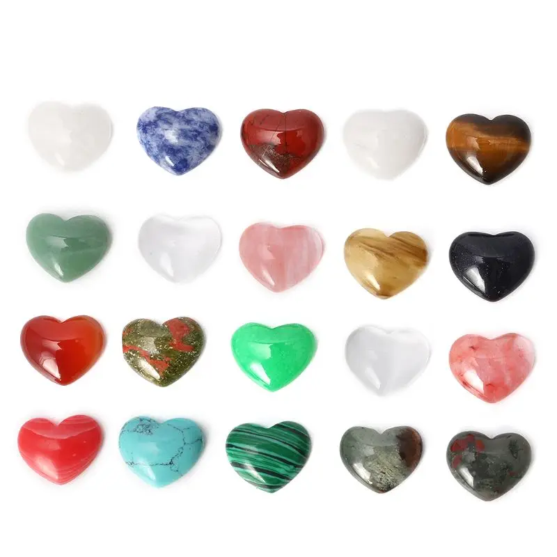 

20mm Mini Quartz Crystal Stone Chakra Healing Crystal Reiki Stone Handmade DIY Jewelry